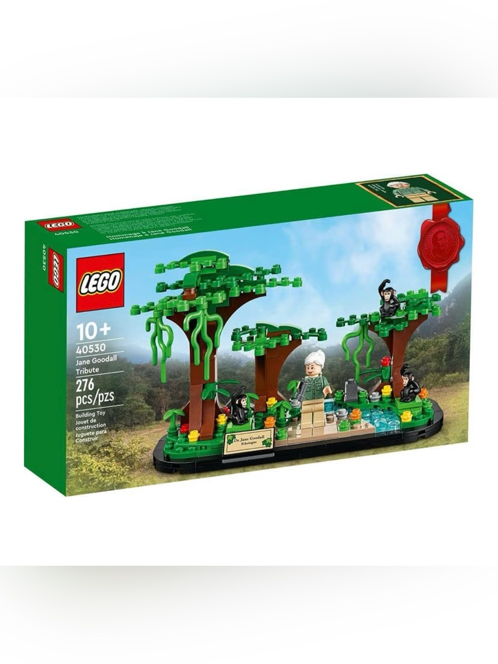LEGO Jane Goodall Tribute Set